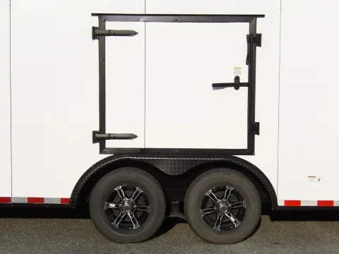 Photos of 2026 South Georgia 8.5X28 Enclosed White B/O for sale in Cochran, GA at WOW Cargo Trailers