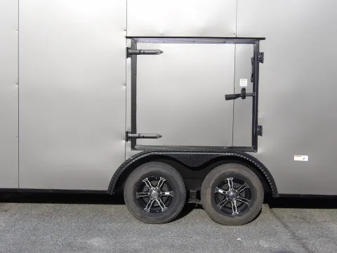 Another view of 2026 South GA Cargo 8.5X24 Enclosed Charcoal B/O for sale in Cochran, GA at WOW Cargo Trailers