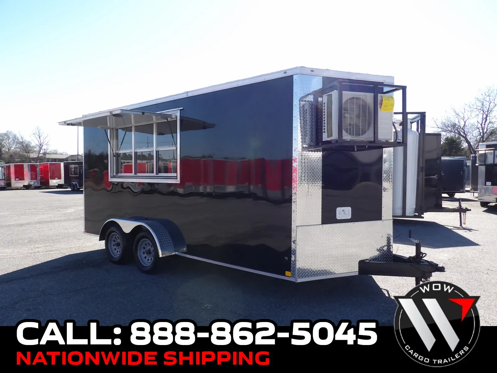Black 2026 Diamond Cargo 7X16 Enclosed for sale in Cochran, GA
