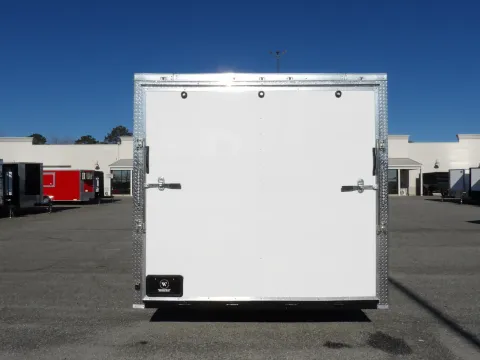 More photos of 2026 Maximum Cargo 8.5X24 Enclosed White at WOW Cargo Trailers, GA