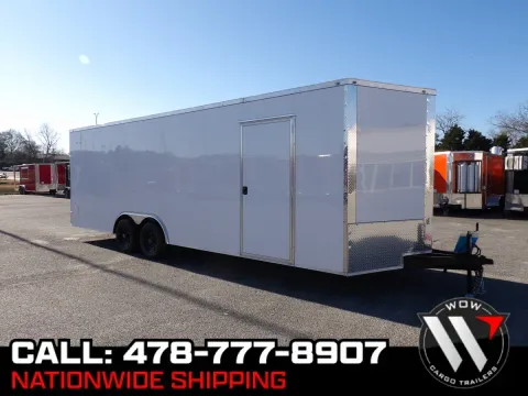 White 2026 Maximum Cargo 8.5X24 Enclosed White for sale in Cochran, GA