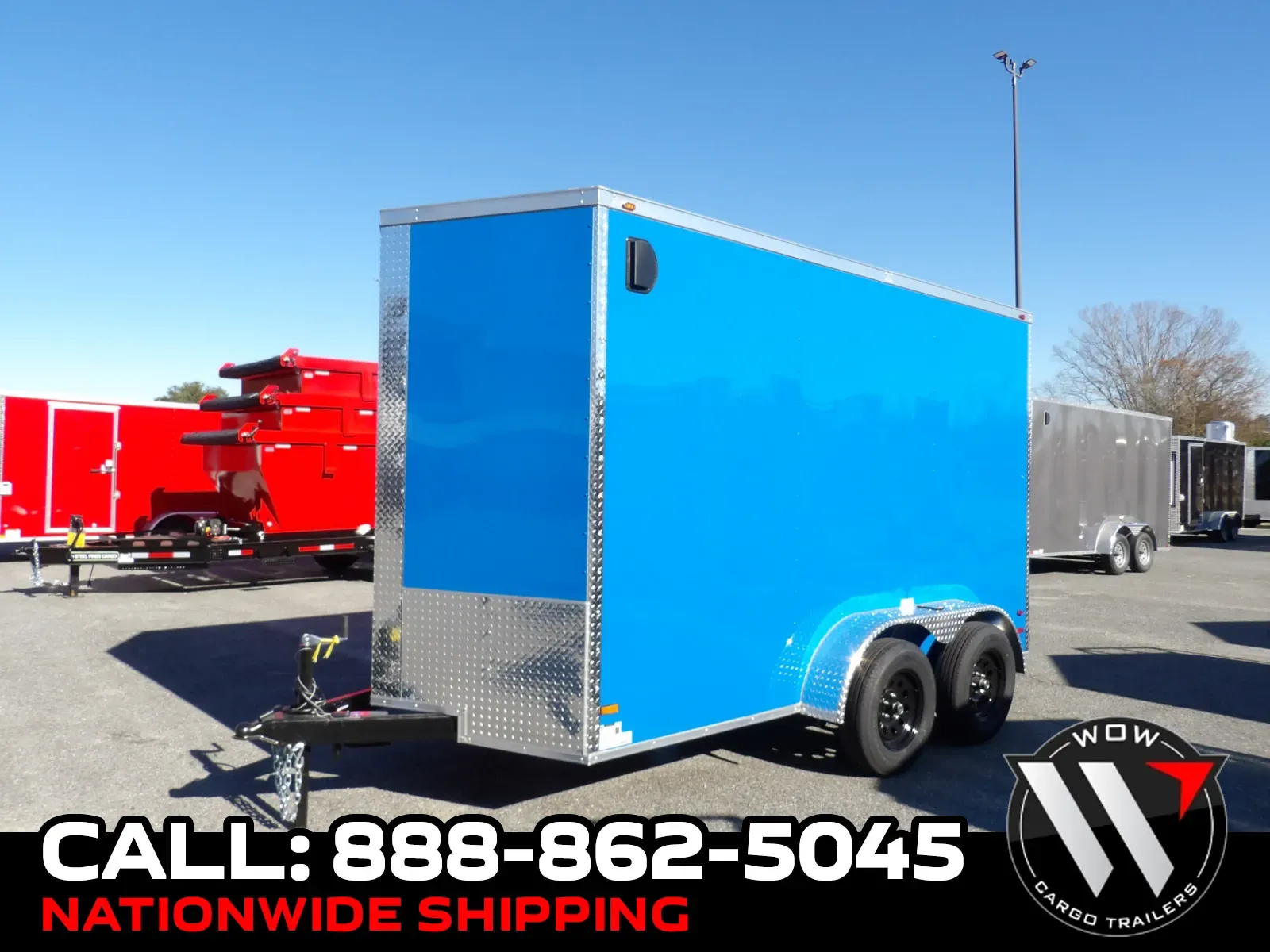 Blue 2026 All World 6X12 Enclosed for sale in Cochran, GA