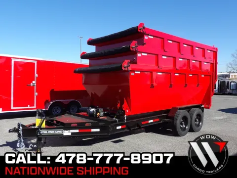 Red 2026 Steel Pines Cargo Roll Off for sale in Cochran, GA