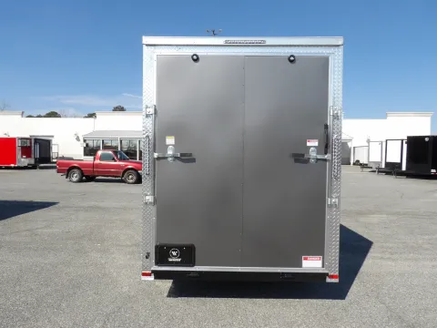 Photos of 2026 Hook & Line Cargo 6X12 Enclosed for sale in Cochran, GA at WOW Cargo Trailers