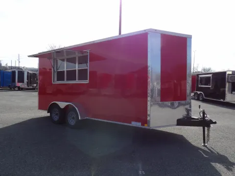 Photos of 2026 Diamond Cargo 7X16 Enclosed for sale in Cochran, GA at WOW Cargo Trailers