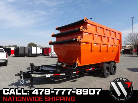 Orange 2026 Steel Pines Cargo Roll Off for sale in Cochran, GA
