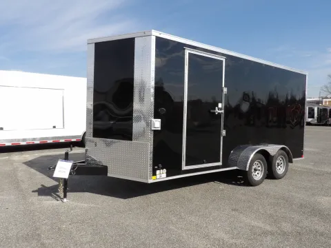 Another view of 2026 Diamond Cargo 7X16 Enclosed for sale in Cochran, GA at WOW Cargo Trailers