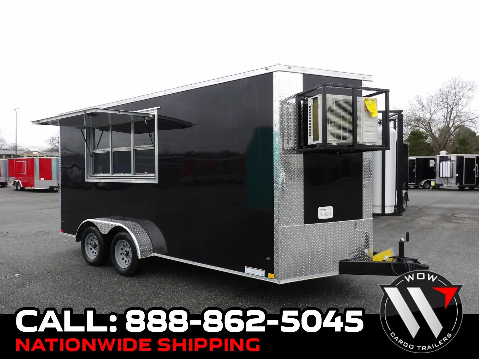 Black 2026 Diamond Cargo 7X16 Enclosed for sale in Cochran, GA