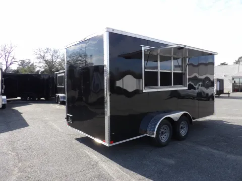 Another view of 2026 Diamond Cargo 7X16 Enclosed for sale in Cochran, GA at WOW Cargo Trailers