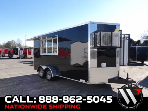 Black 2026 Diamond Cargo 7X16 Enclosed for sale in Cochran, GA