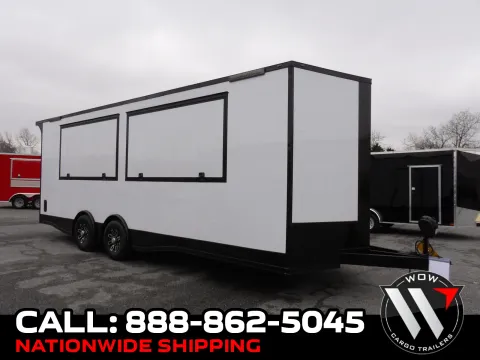 Black 2026 Steel Pines Cargo 8.5X24 Enclosed for sale in Cochran, GA