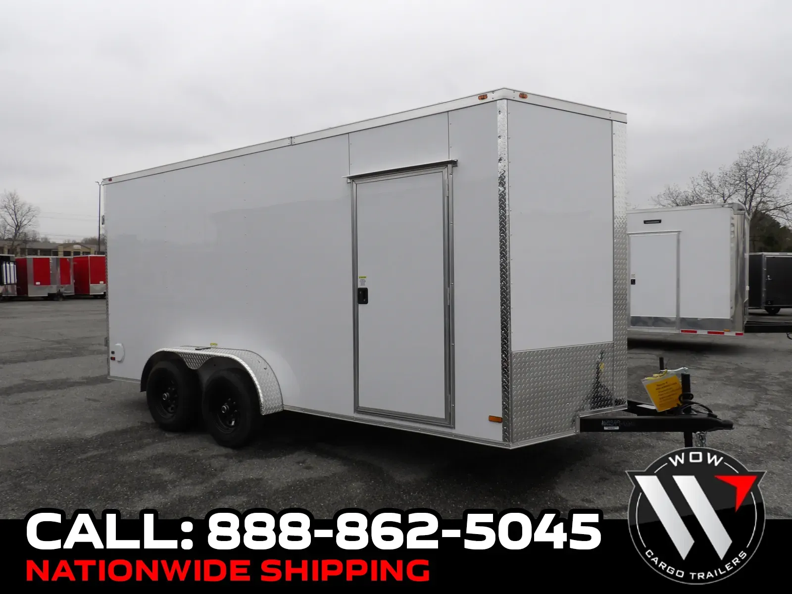 2026 All World Trailers 7X16 Enclosed for sale in Cochran, GA