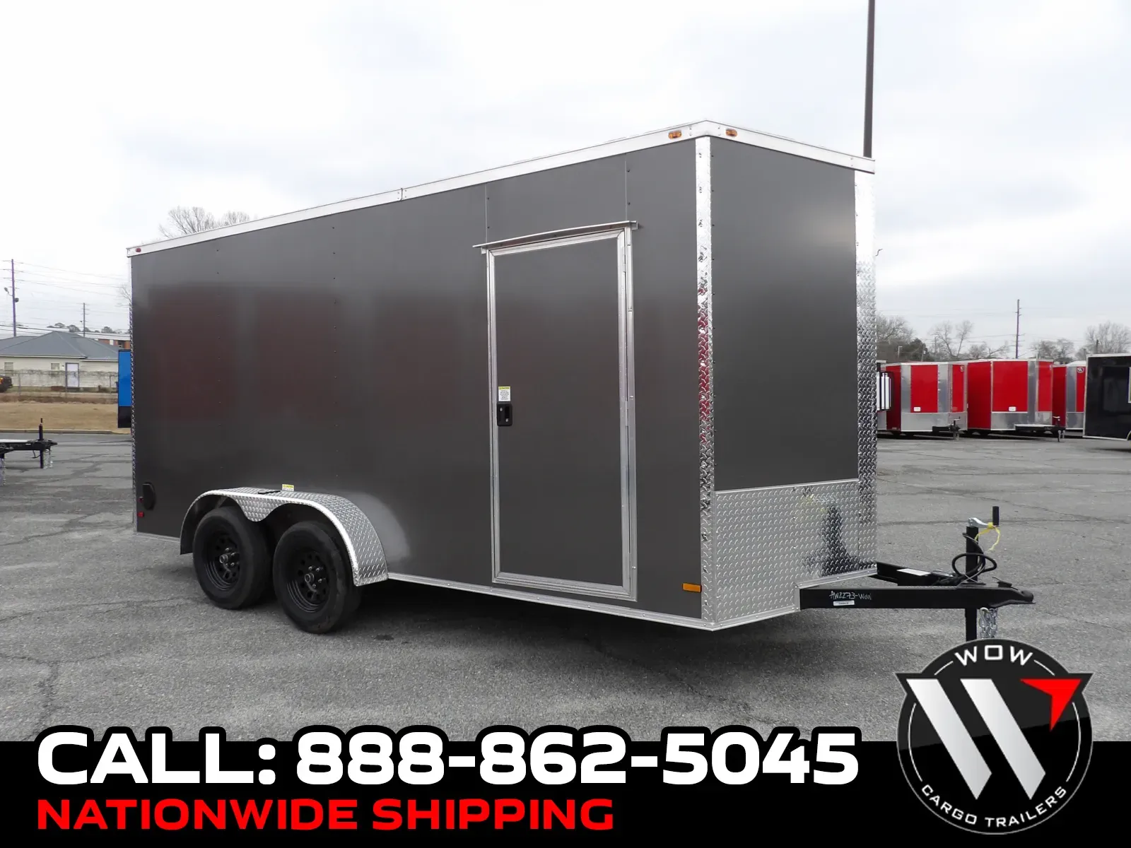 2026 All World Trailers 7X16 Enclosed for sale in Cochran, GA