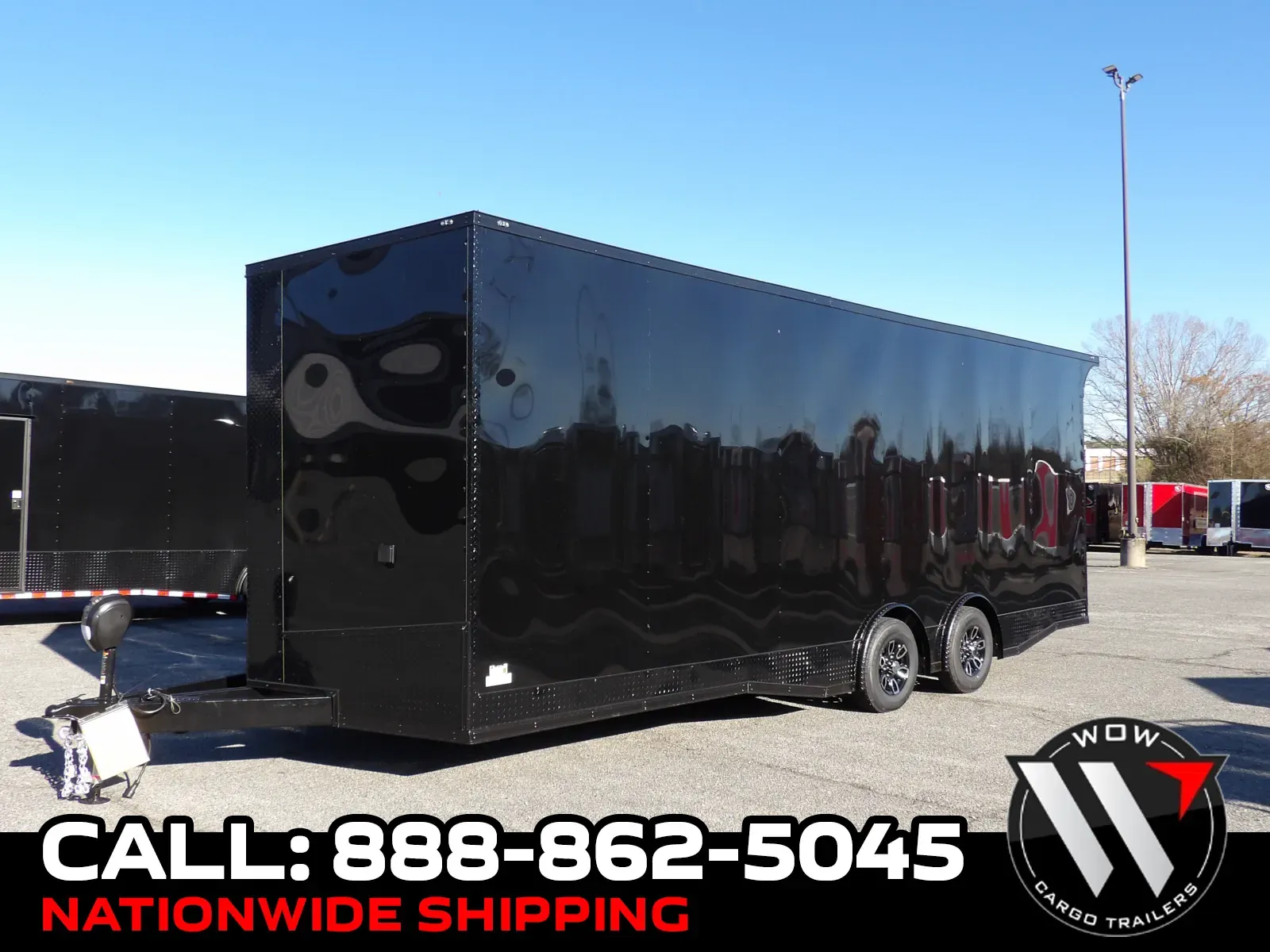 2026 Steel Pines Cargo 8.5X24 Black B/O for sale in Cochran, GA