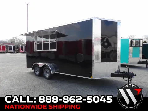 Black 2026 Diamond Cargo 7X16 Enclosed for sale in Cochran, GA