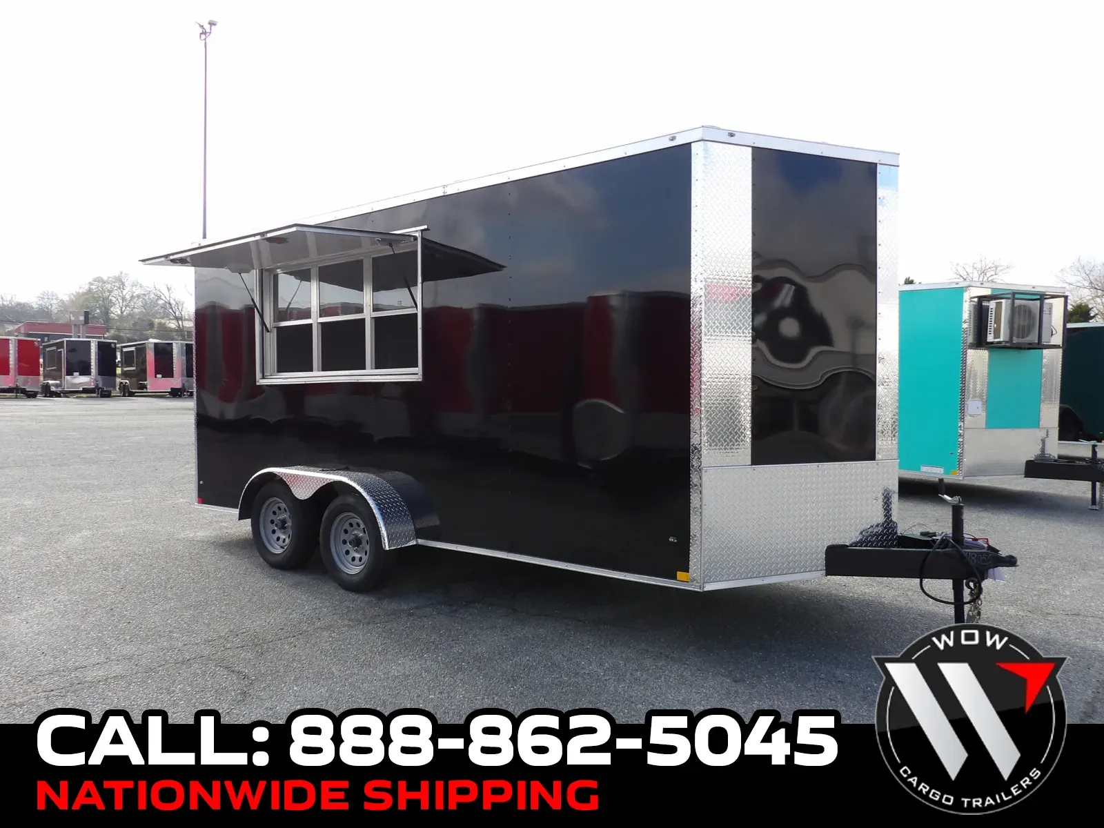 Black 2026 Diamond Cargo 7X16 Enclosed for sale in Cochran, GA