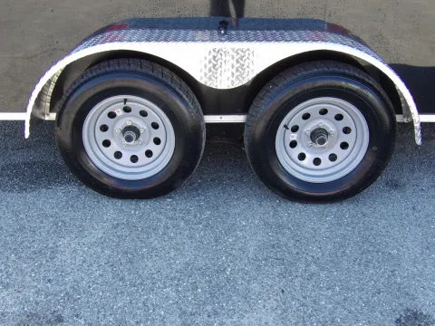 Another view of 2026 Diamond Cargo 7X16 Enclosed for sale in Cochran, GA at WOW Cargo Trailers