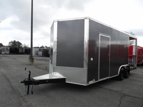 Another view of 2026 Hook & Line 8.5X20 Enclosed for sale in Cochran, GA at WOW Cargo Trailers