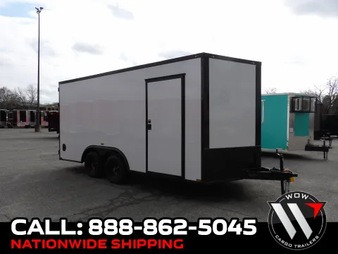 Black 2026 Hook & Line Cargo 8.5X16 Enclosed for sale in Cochran, GA