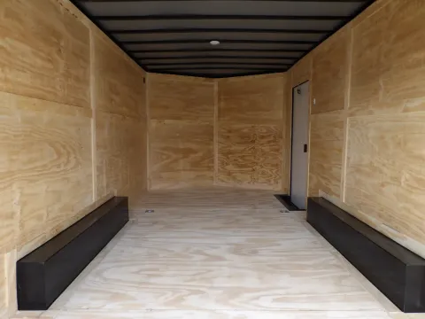 Another view of 2026 Hook & Line Cargo 8.5X16 Enclosed for sale in Cochran, GA at WOW Cargo Trailers