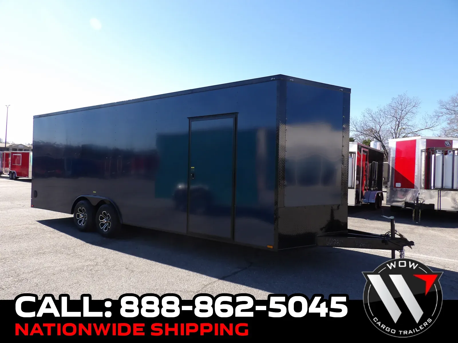 Black 2026 Hook & Line Cargo 8.5X24 Enclosed for sale in Cochran, GA