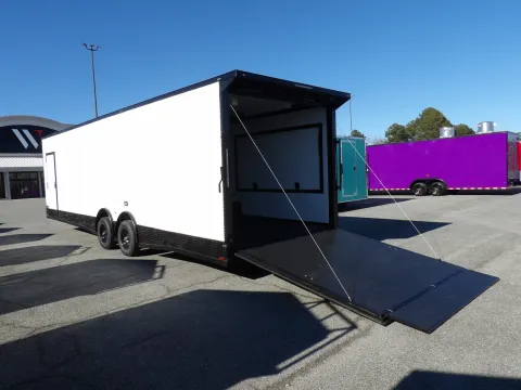 Another view of 2026 Hook & Line Cargo 8.5X30 Enclosed for sale in Cochran, GA at WOW Cargo Trailers