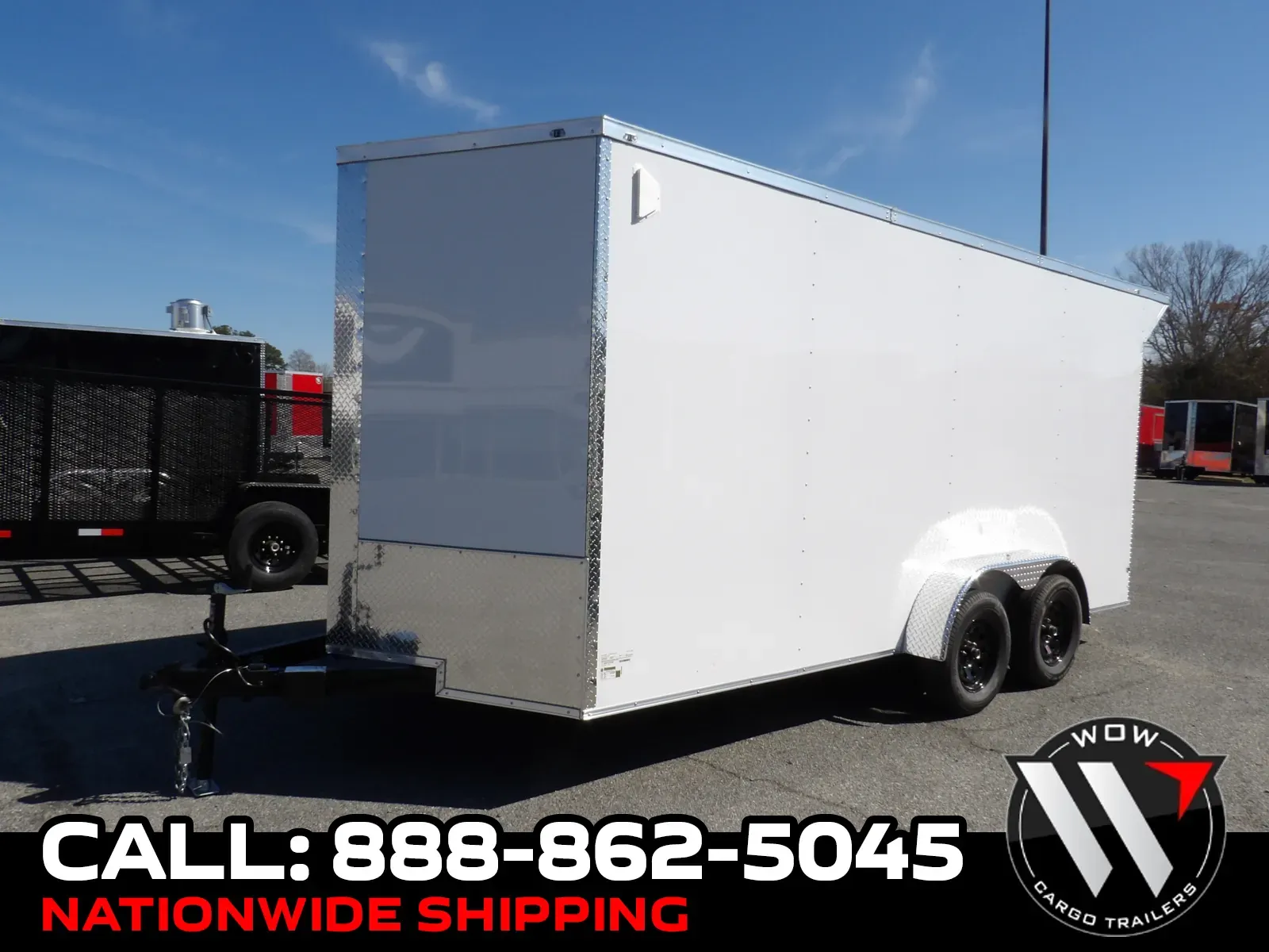 White 2026 Maximum Cargo 7X16 Enclosed for sale in Cochran, GA
