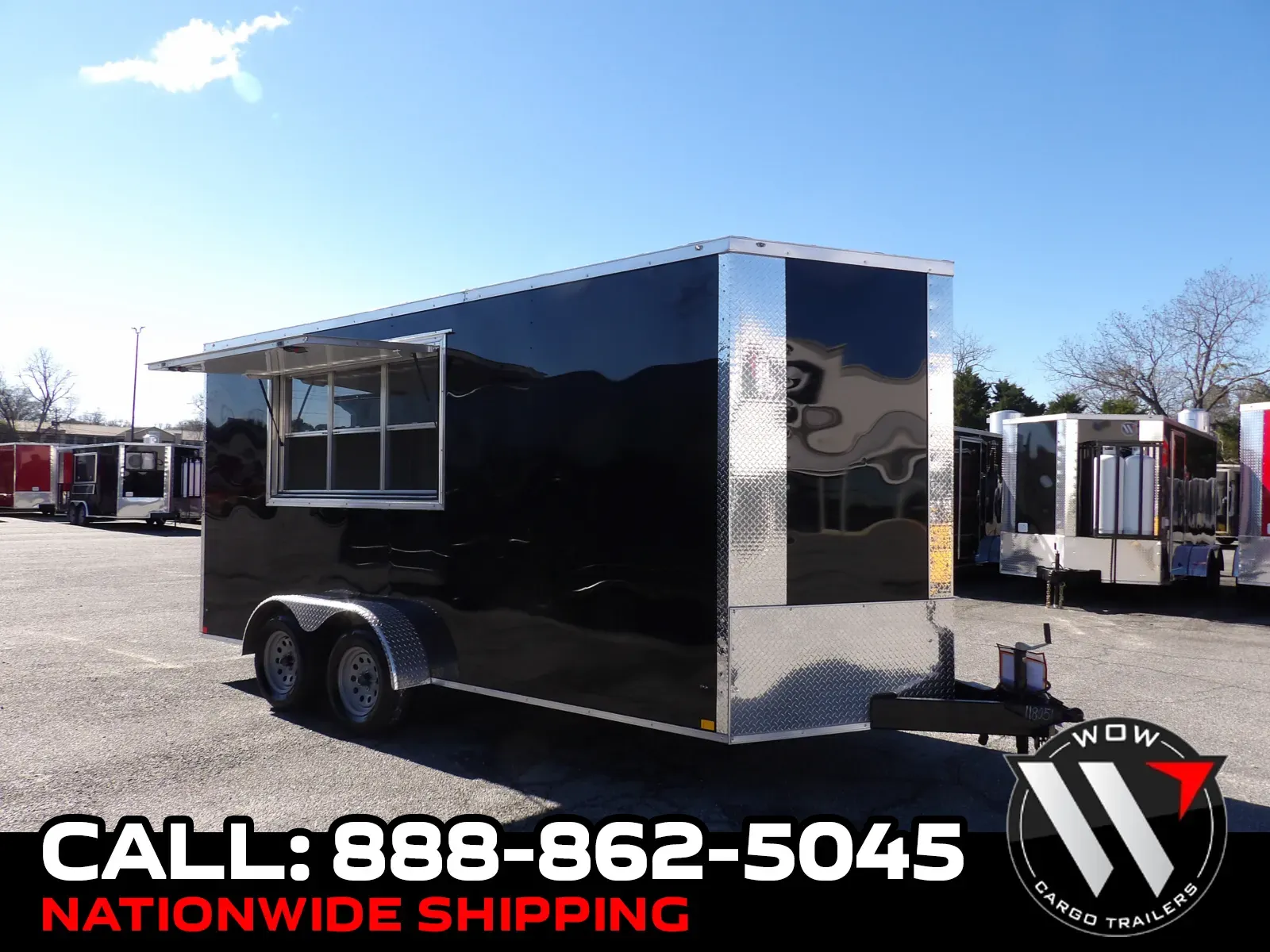Black 2026 Diamond Cargo 7X16 Enclosed for sale in Cochran, GA