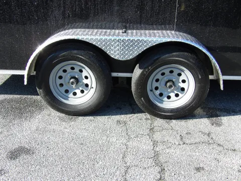 Another view of 2026 Diamond Cargo 7X16 Enclosed for sale in Cochran, GA at WOW Cargo Trailers