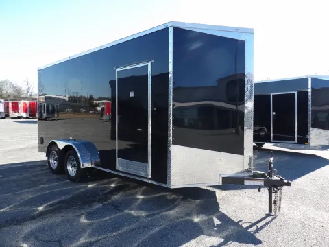 Photos of 2026 Seed Cargo 7X16 Enclosed for sale in Cochran, GA at WOW Cargo Trailers
