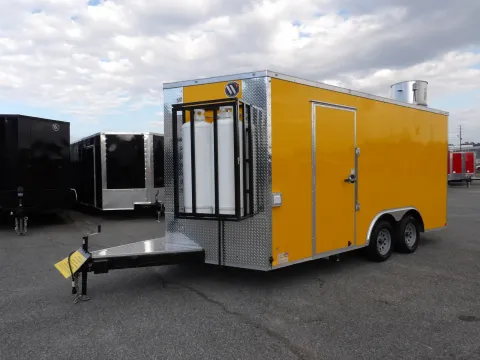 Photos of 2026 Diamond Cargo 8.5X16 Enclosed for sale in Cochran, GA at WOW Cargo Trailers