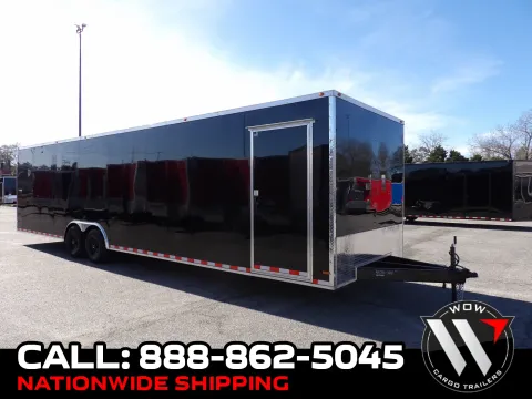 Black 2026 All World Trailers 8.5X32 Enclosed for sale in Cochran, GA