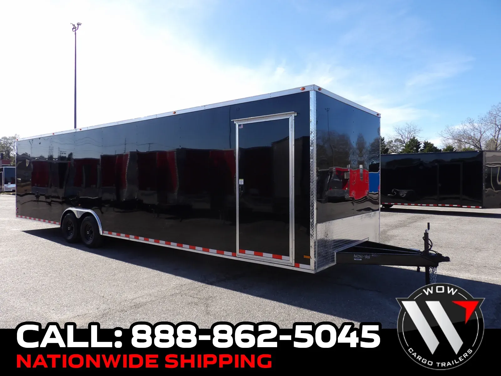 Black 2026 All World Trailers 8.5X32 Enclosed for sale in Cochran, GA