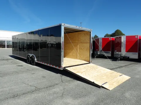 Another view of 2026 All World Trailers 8.5X32 Enclosed for sale in Cochran, GA at WOW Cargo Trailers