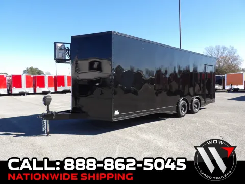 Black 2026 Steel Pines Cargo 8.5X24 Enclosed for sale in Cochran, GA