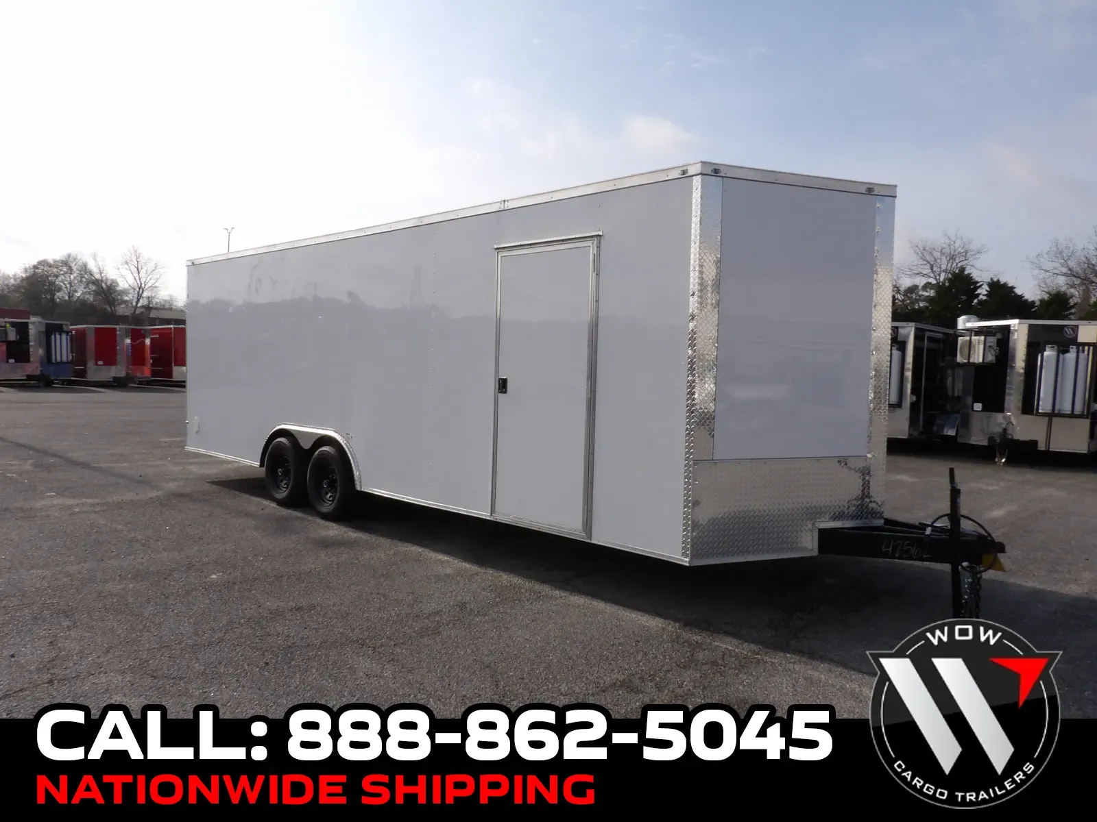 White 2026 Maximum Cargo 8.5X24 52K for sale in Cochran, GA