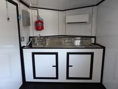 Photos of 2026 Diamond Cargo 7X16 Concession Special 35K for sale in Cochran, GA at WOW Cargo Trailers