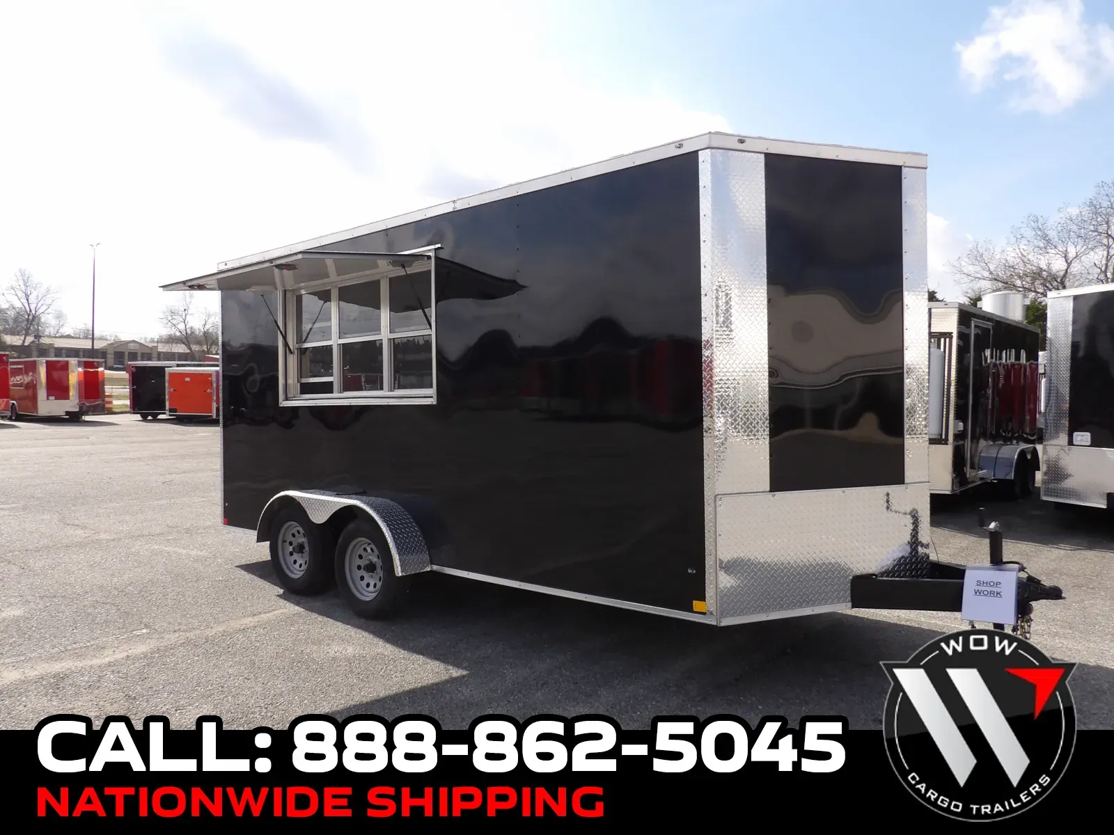 Black 2026 Diamond Cargo 7X16 Enclosed for sale in Cochran, GA
