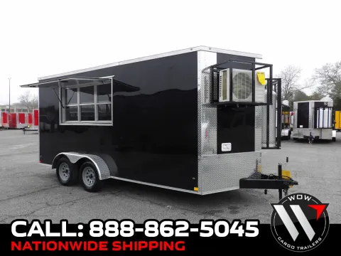 Black 2026 Diamond Cargo 7X16 Enclosed for sale in Cochran, GA