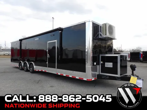 Black 2026 Hook & Line Cargo 8.5X36 52K Race Ready for sale in Cochran, GA