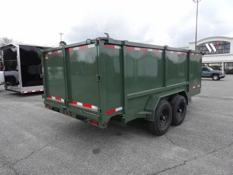 More photos of 2026 Steel Pines Cargo 7X16 Dump at WOW Cargo Trailers, GA