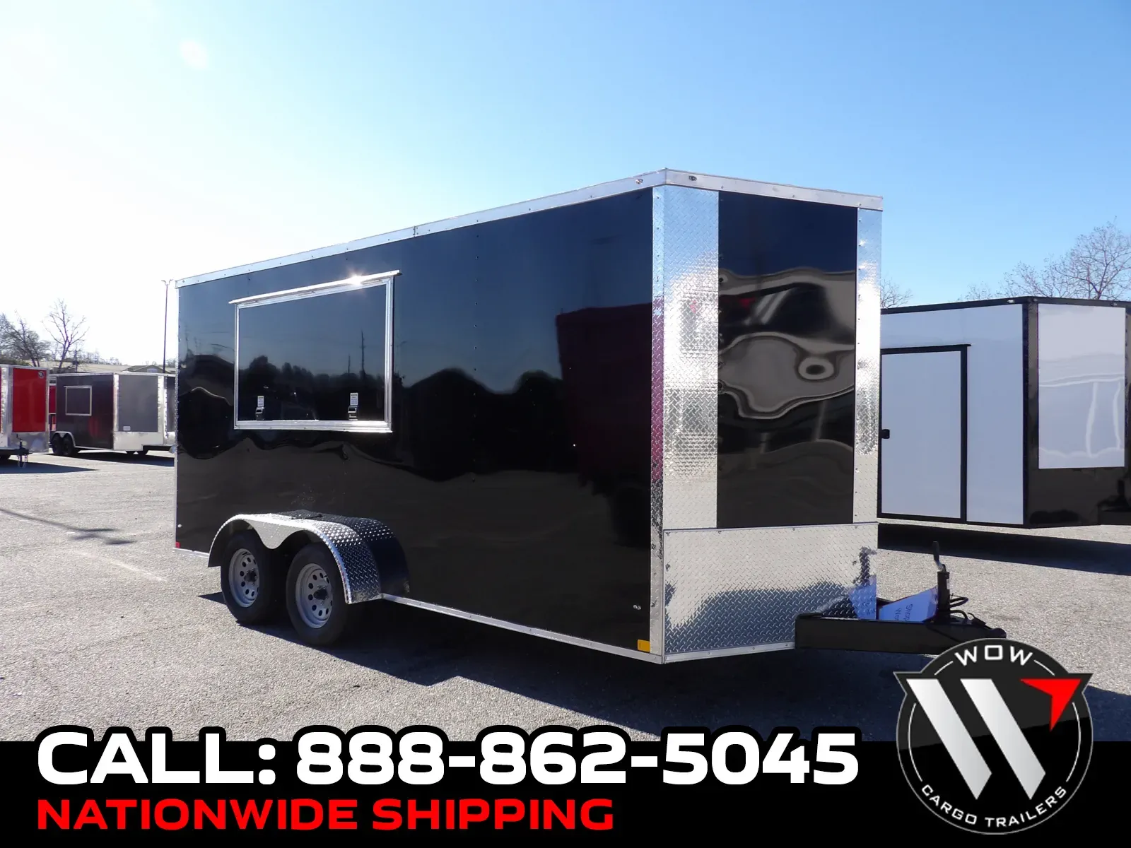 Black 2026 Diamond Cargo 7X16 Concession Special 35K for sale in Cochran, GA