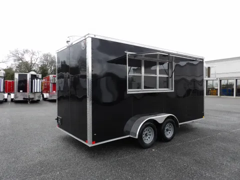 Another view of 2026 Diamond Cargo 7X16 Concession Special 35K for sale in Cochran, GA at WOW Cargo Trailers