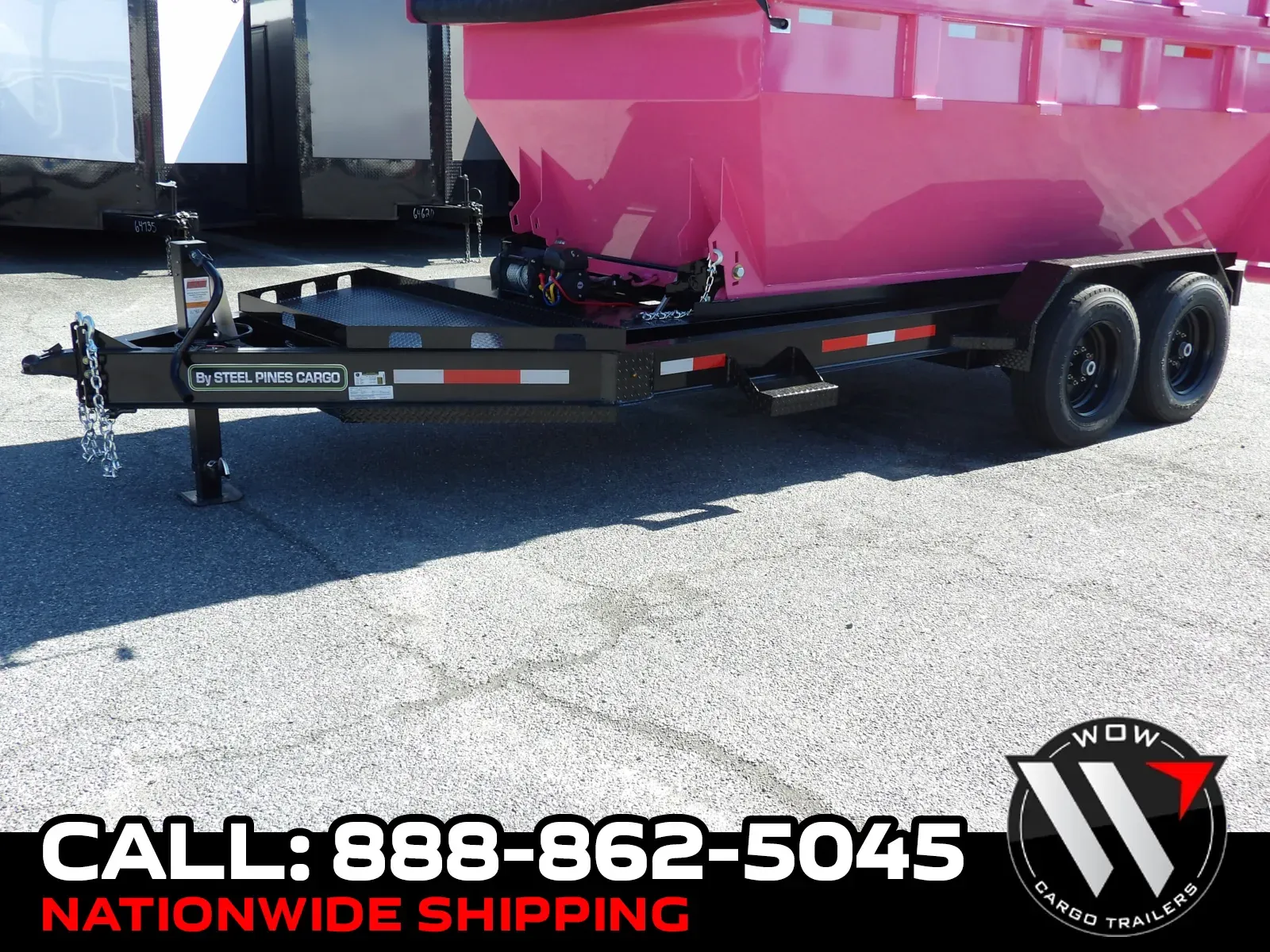Unknown 2026 Steel Pines Cargo 14' BP Roll Off Trailer 8K for sale in Cochran, GA