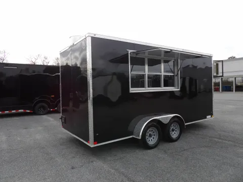 Another view of 2026 Diamond Cargo 7X16 Enclosed for sale in Cochran, GA at WOW Cargo Trailers