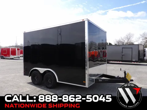 Black 2026 All World Trailers 8.5X12 Enclosed for sale in Cochran, GA
