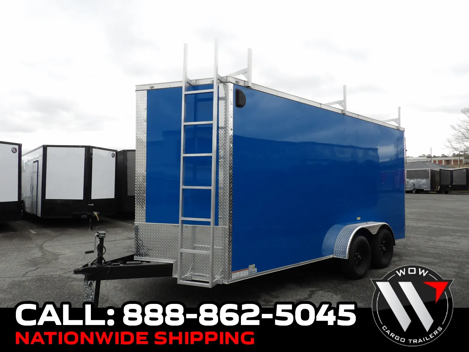 Blue 2026 Hook & Line Cargo 7X16 Enclosed for sale in Cochran, GA