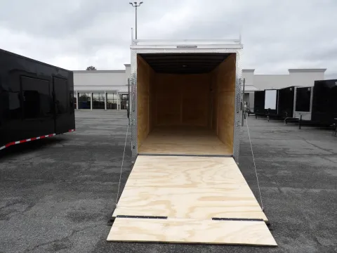 More photos of 2026 Hook & Line Cargo 7X16 Enclosed at WOW Cargo Trailers, GA