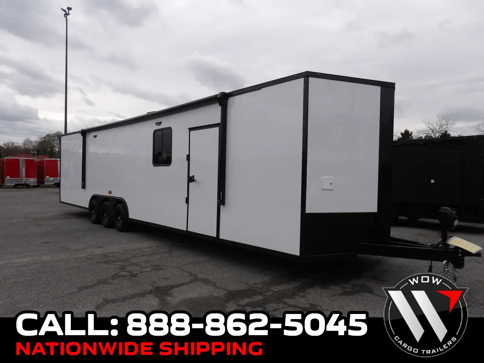 Black 2026 Steel Pines Cargo 8.5X36 Enclosed for sale in Cochran, GA