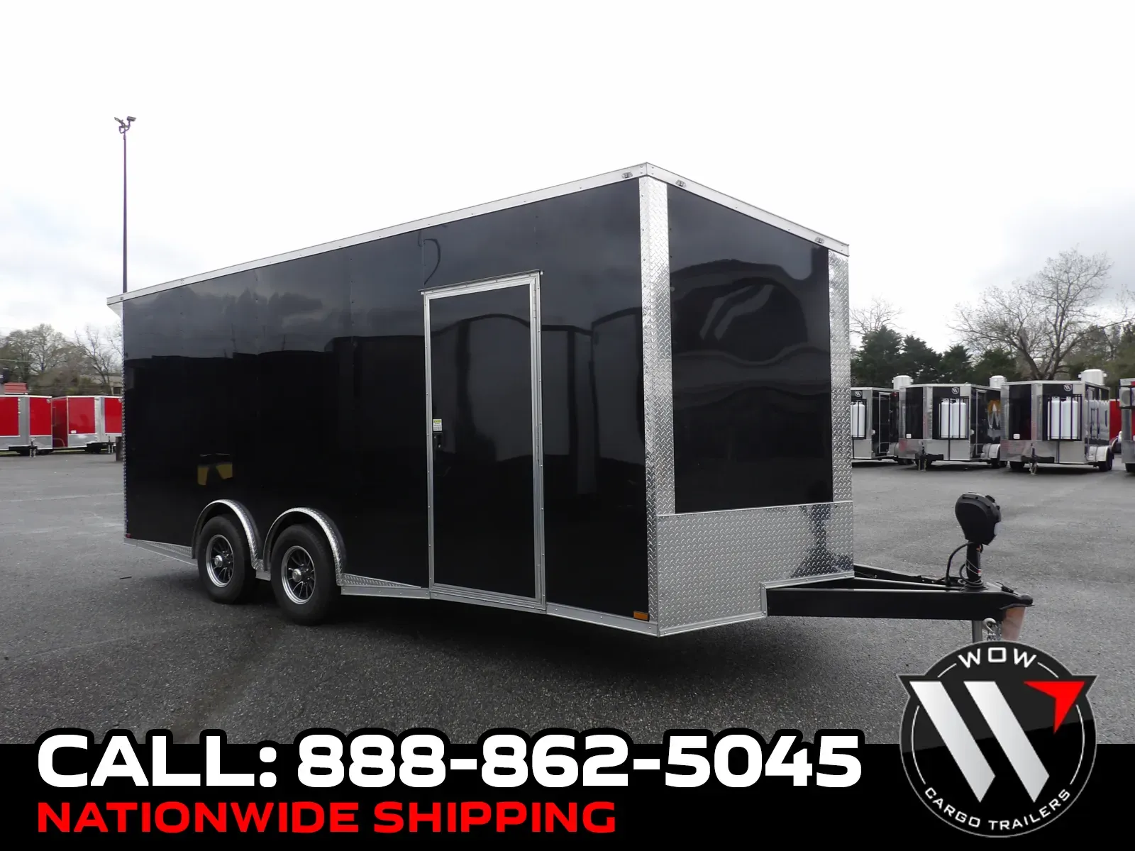 Black 2026 Hook & Line Cargo 8.5X20 Enclosed for sale in Cochran, GA